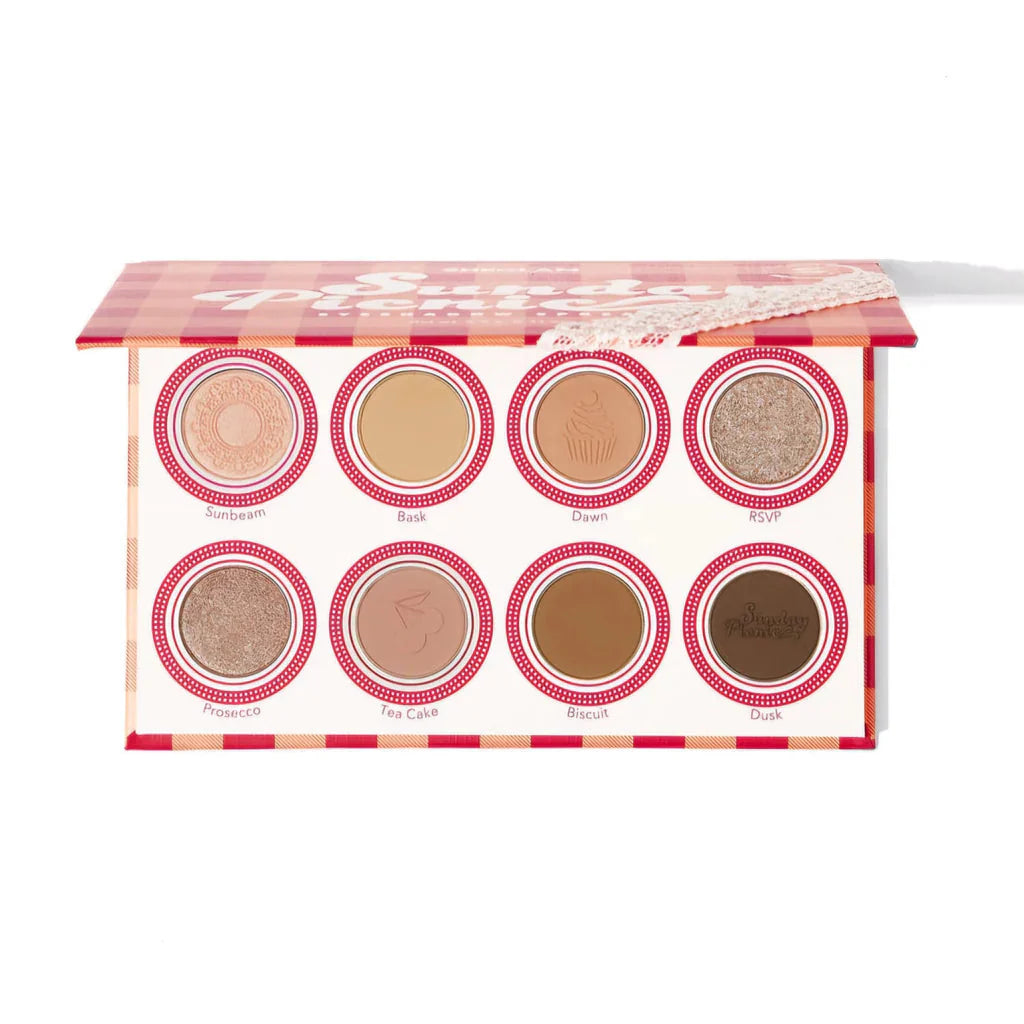 Sheglam Sunday picnic eyeshadow spread