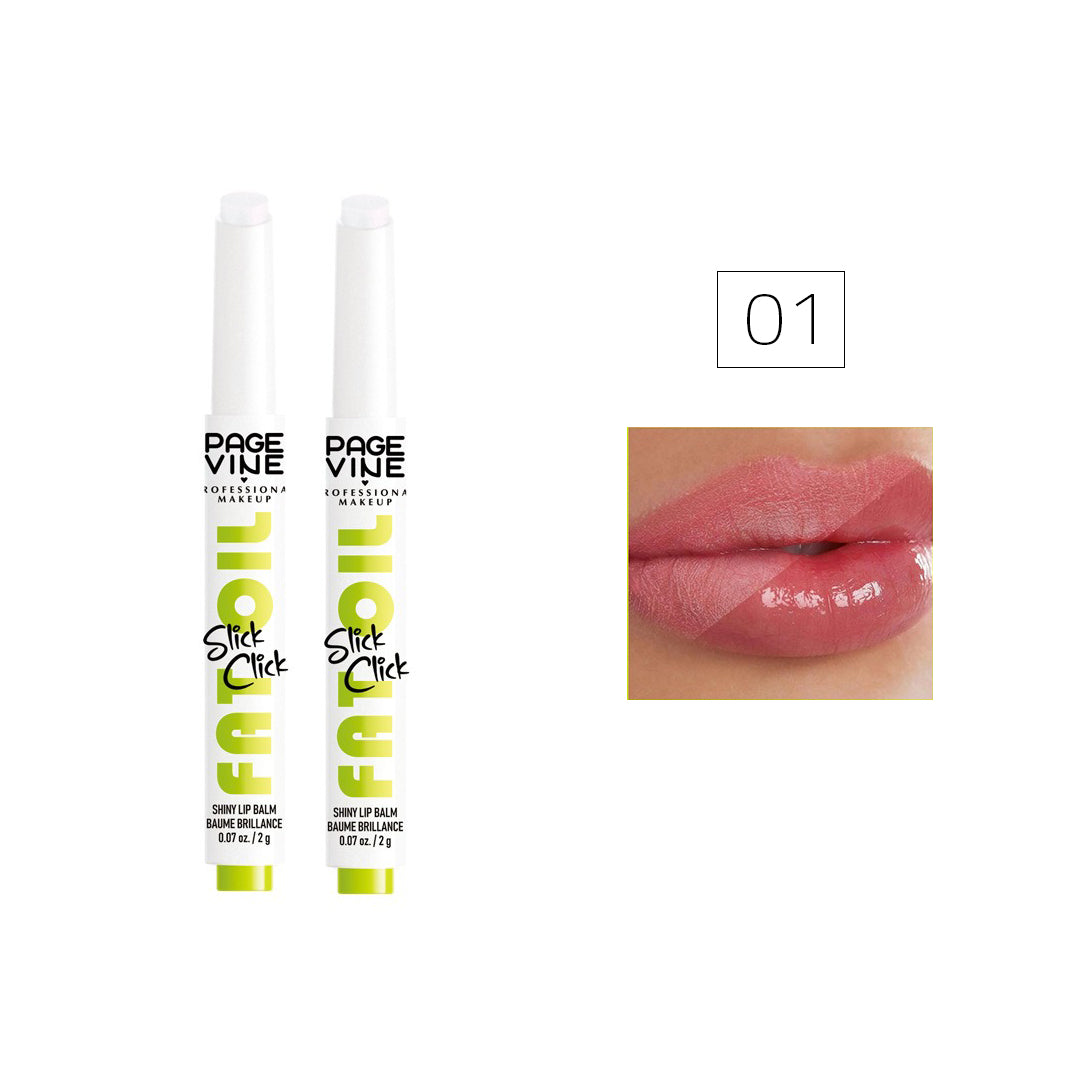 Page Vine Fat Oil Shiny Lip Balm - Buy 1 Get 1 Free