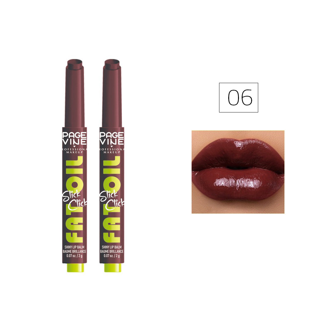 Page Vine Fat Oil Shiny Lip Balm - Buy 1 Get 1 Free