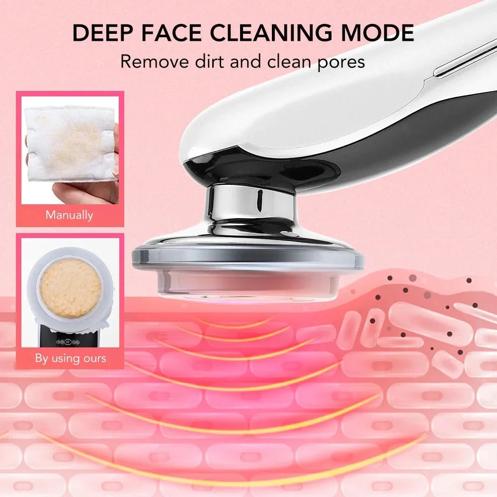 7 in 1 Face Lift Device -  Cleansing Rejuvenation