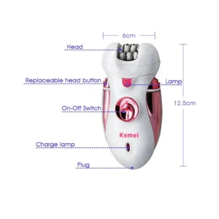 Kemei 4 in 1 Beauty Tools Kit