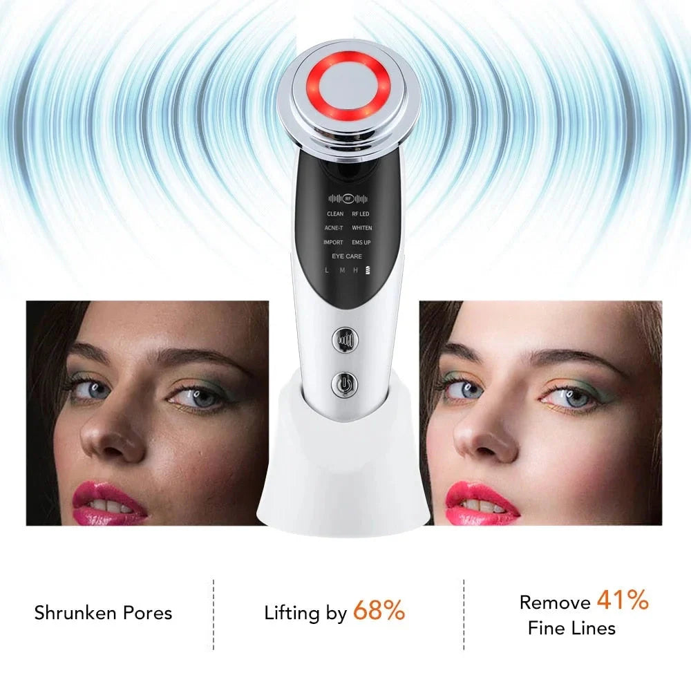 7 in 1 Face Lift Device -  Cleansing Rejuvenation