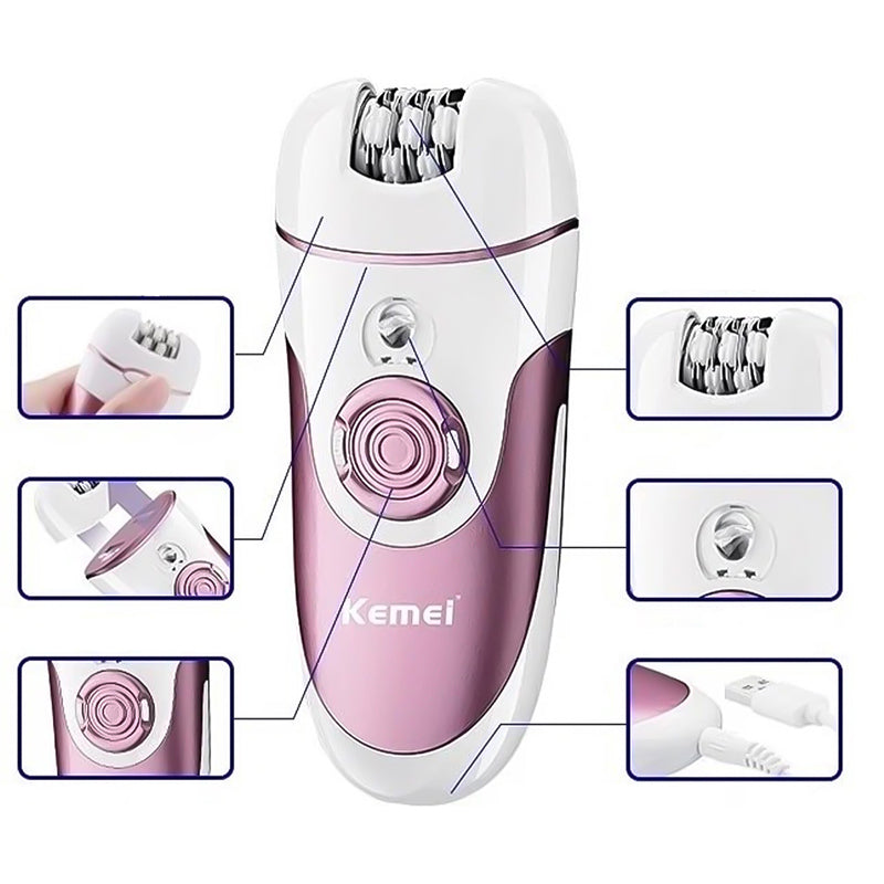 Kemei 3 in 1 Electric Shaver Epilator