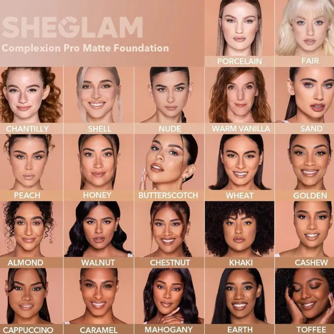 Foundation & Concealer Sheglam Buy 1 Get 1 Free