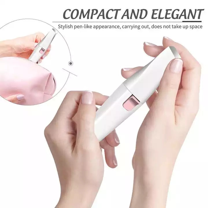 2 in 1 Eyebrow Trimmer & Facial Hair Remover