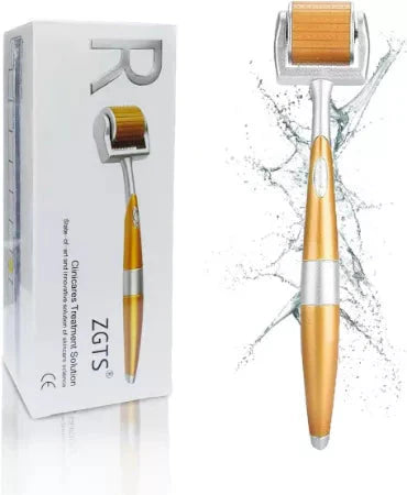 ZGTS Derma Roller Professional Gold Titanium