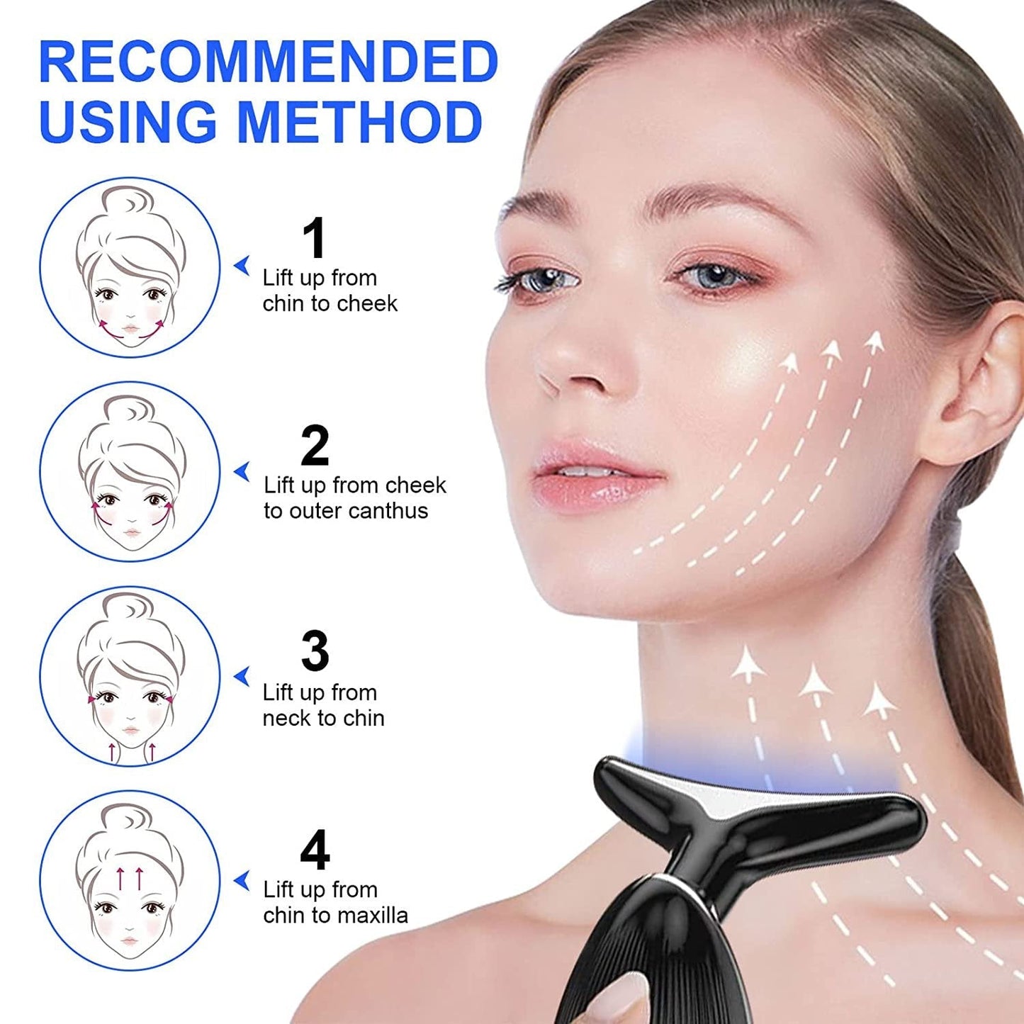Facial and Neck Lifting Massager