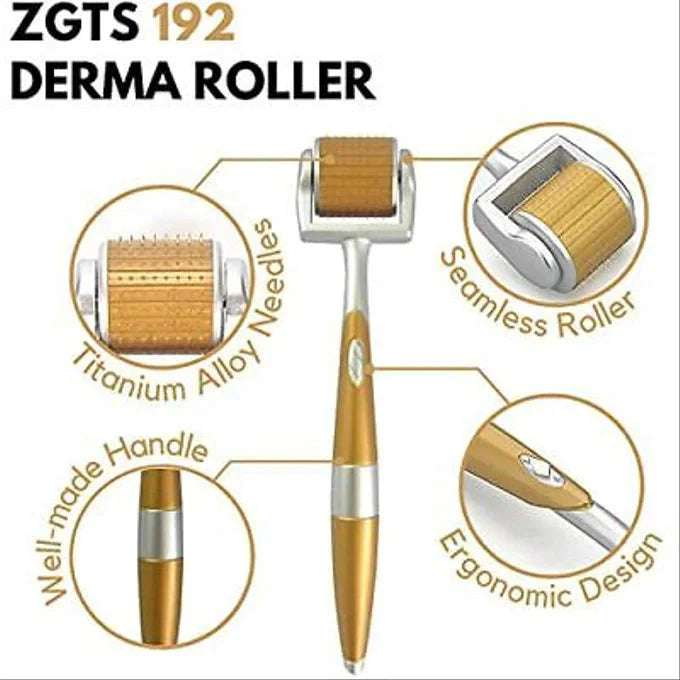 ZGTS Derma Roller Professional Gold Titanium