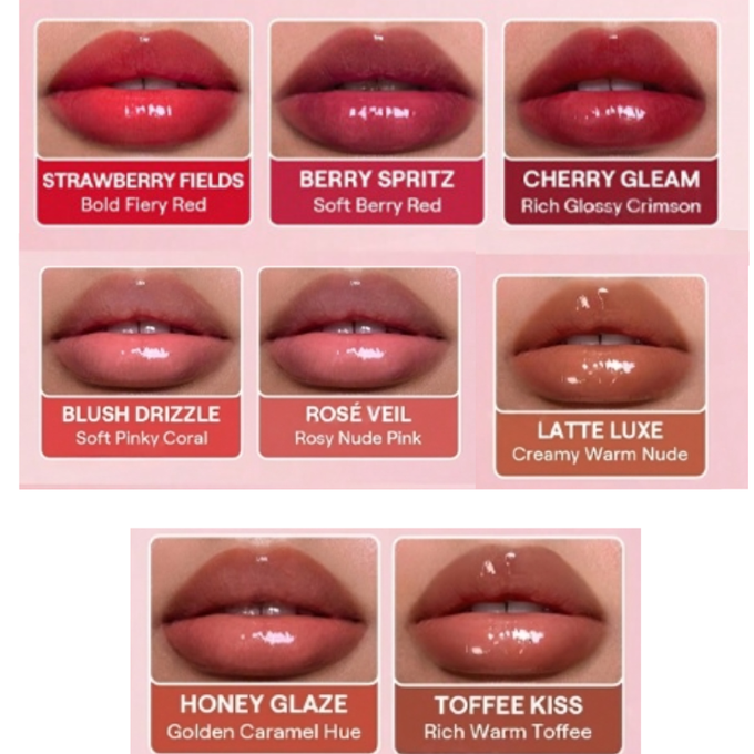 Sheglam Skin Stick and Sheglam hydrating plumping lip gloss