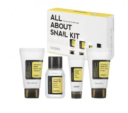 COSRX ALL ABOUT SNAIL KIT FOR DRY SKIN & DARK SPOT