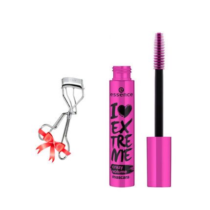Essence mascara i love extreme + Free Lash Curler