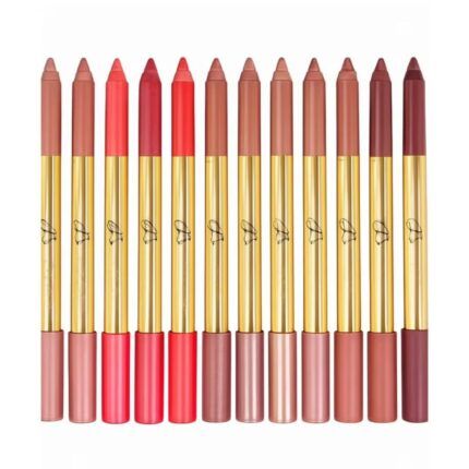 Golden Rose 12 Colors - Clear Lipstick Pencil Set