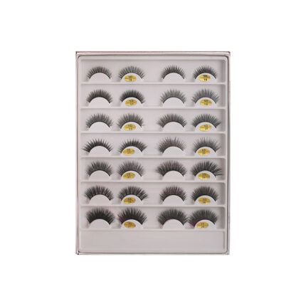 Set eyelashes 16 Piece