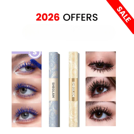 Sheglam Blue and Gold Mascara Buy 1 Get 1 Free